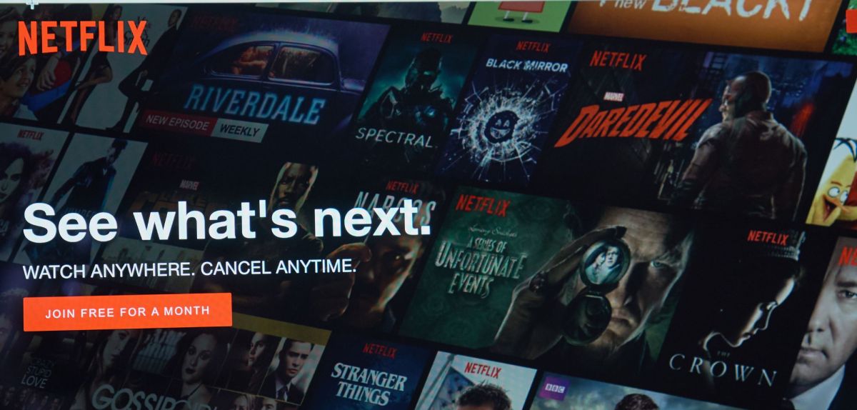 Netflix Startseite