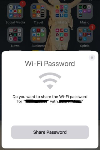 Wi-Fi Passwort 