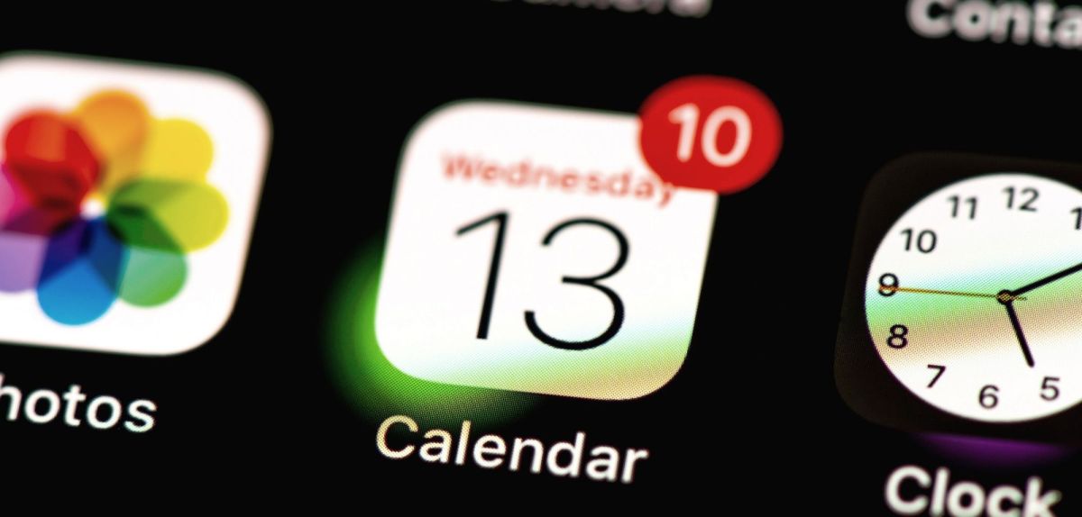iPhone Kalender teilen