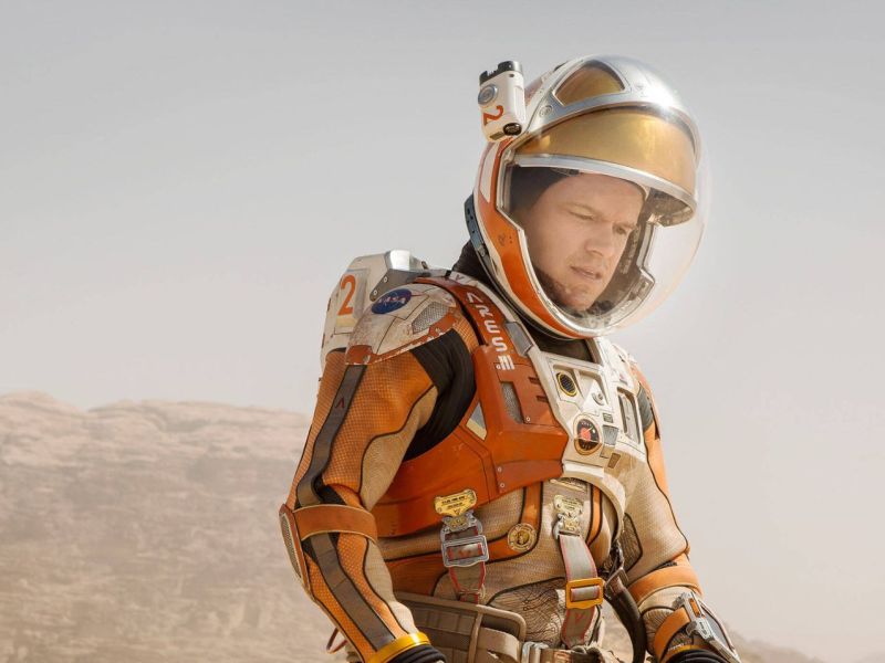 Szene aus "Der Marsianer" mit Matt Damon