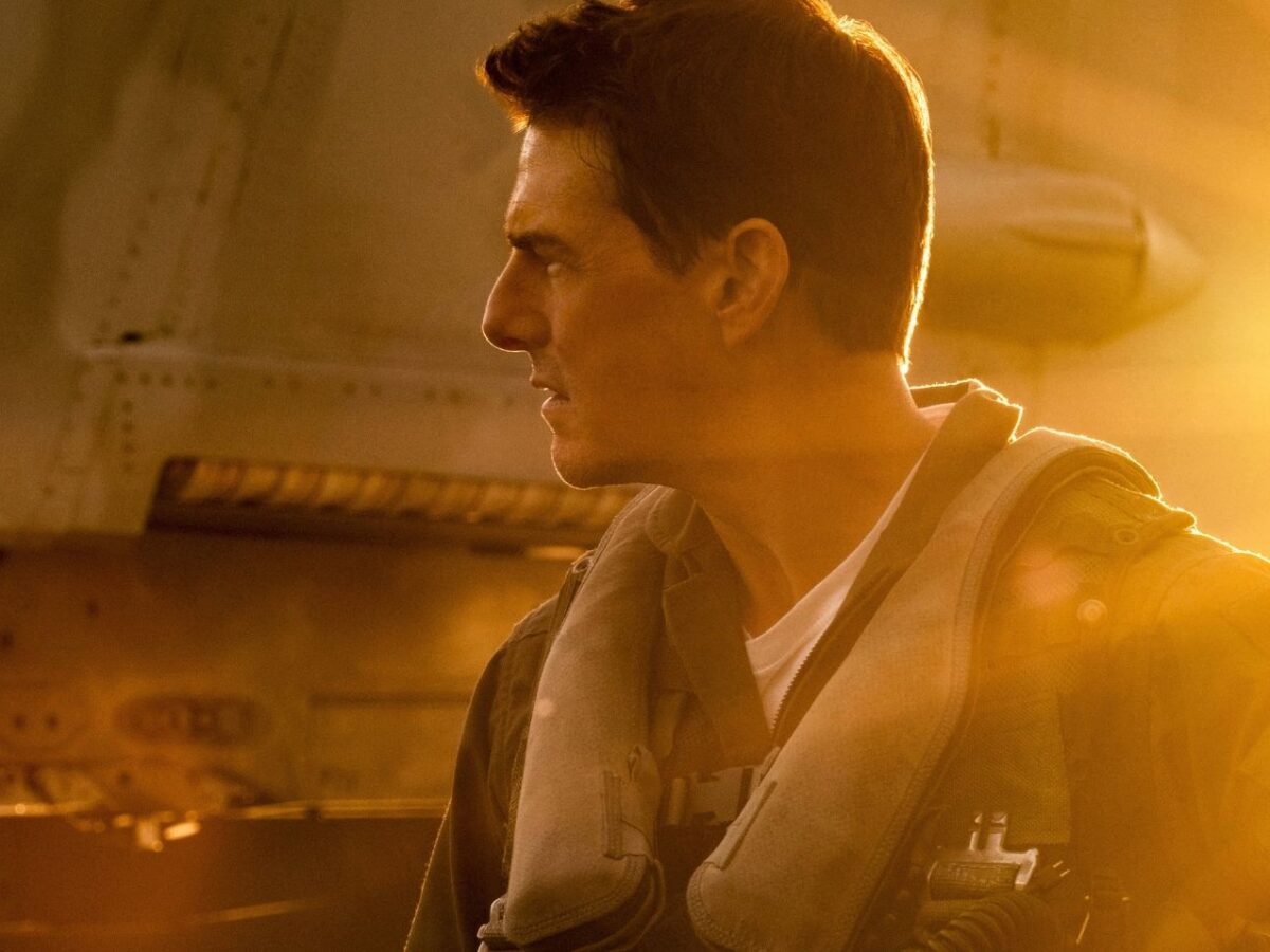 Tom Cruise in Top Gun 2: Maverick.