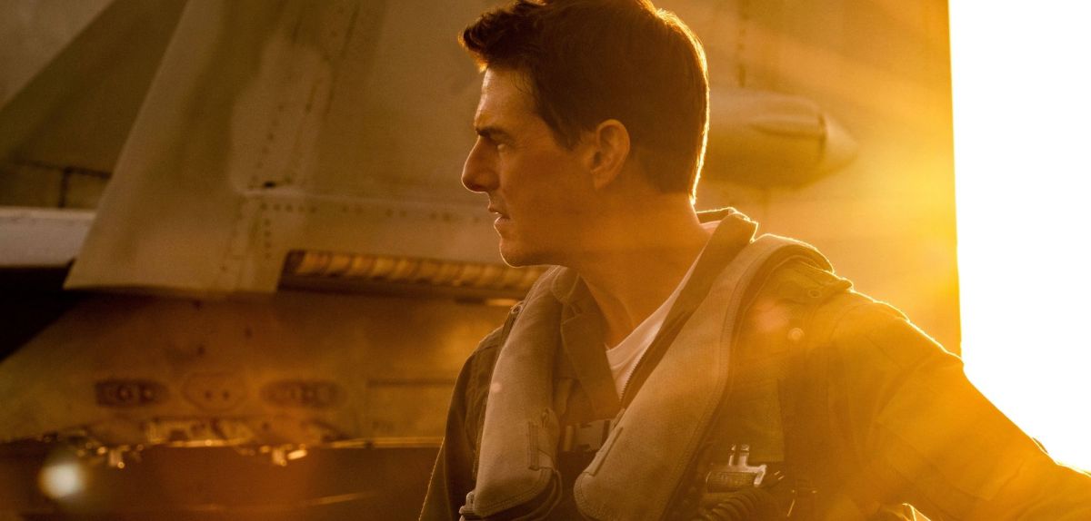 Tom Cruise in Top Gun 2: Maverick.
