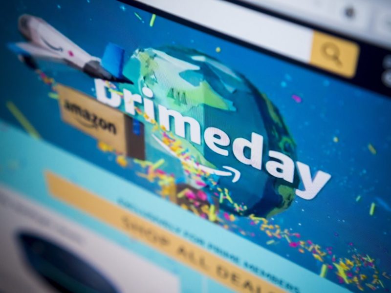 Website von Amazon zum Prime Day