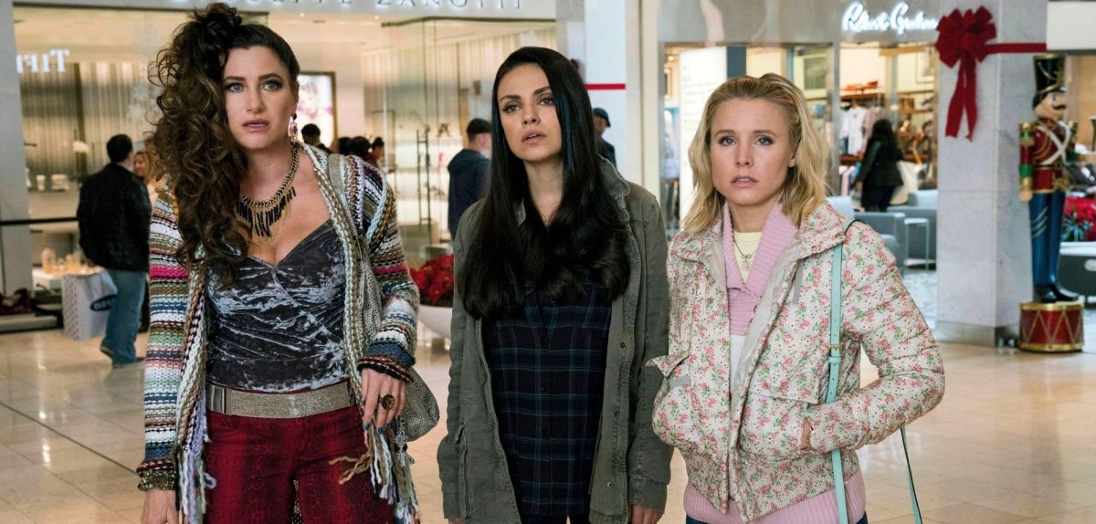 Kathryn Han, Mila Kunis und Kristen Bell in Bad Moms 2.