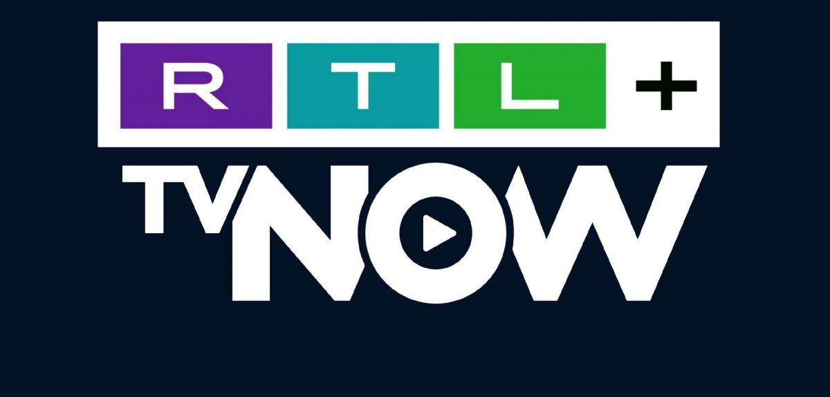 RTL Plus-Logo und TVNOW-Logo.