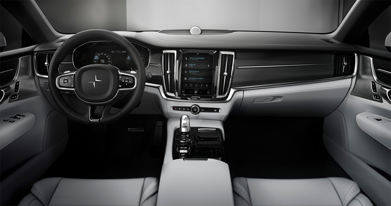 Weniger ist mehr. Wie üblich, ein sehr minimalistischer Innernraum. Typisch Volvo eben. 