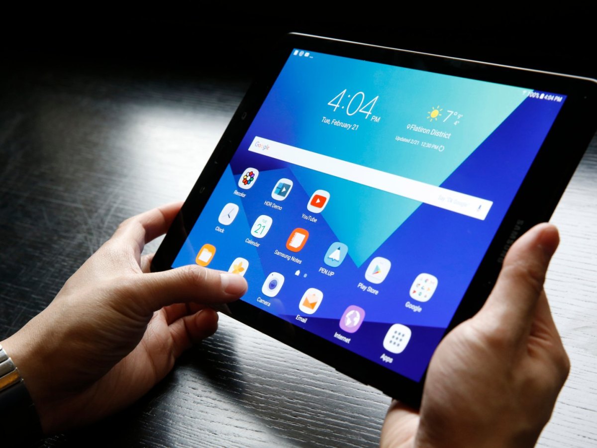 Ein Android-Tablet