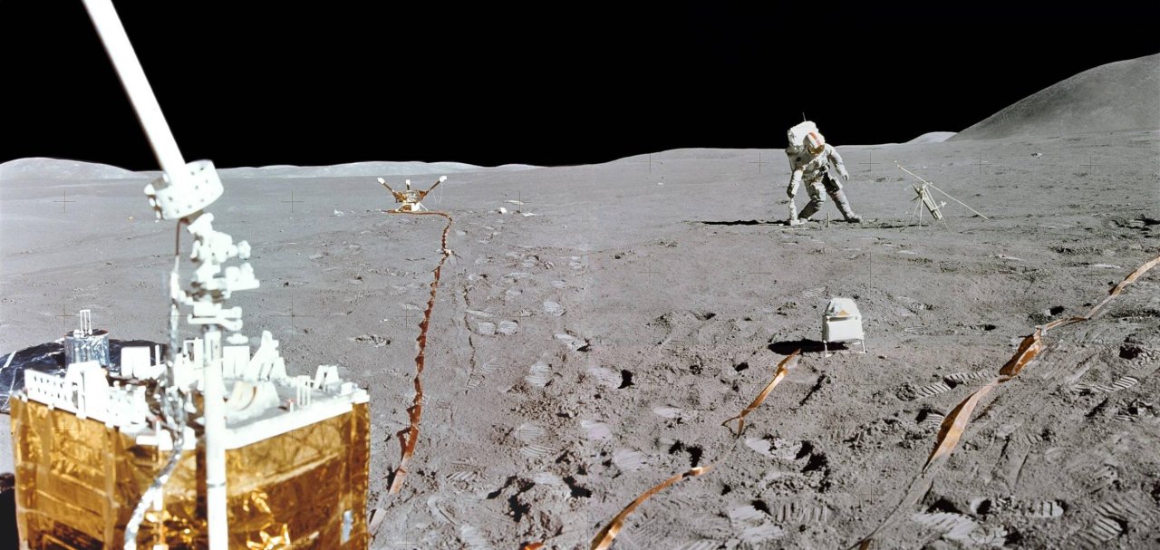 Die Apollo-Mission warf im Nachhinein Fragen zur Wärmeentwicklung auf dem Mond auf.