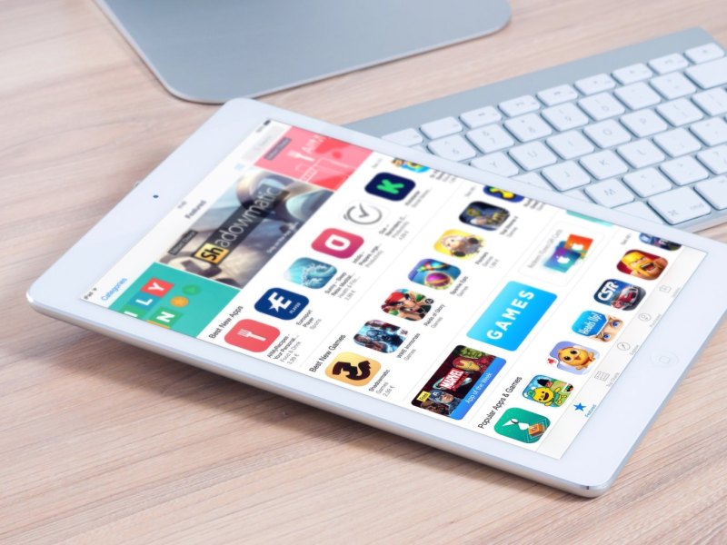 iPad mit App Store