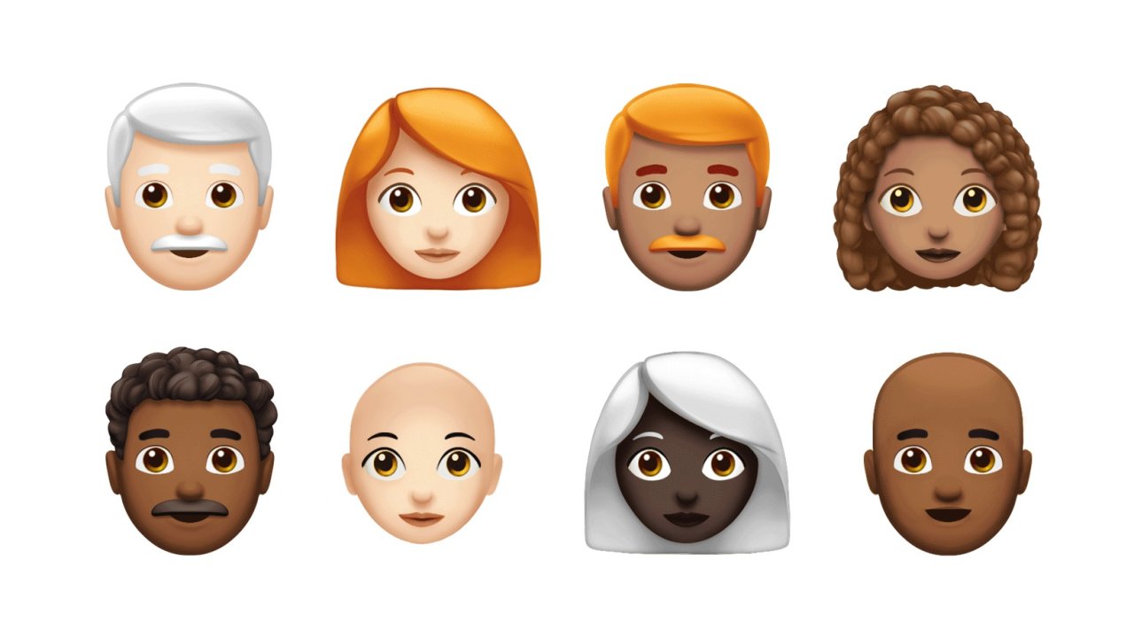 Egal welche Haut- oder Haarfarbe: Das Apple Emoji Update bringt noch mehr Vielfalt.