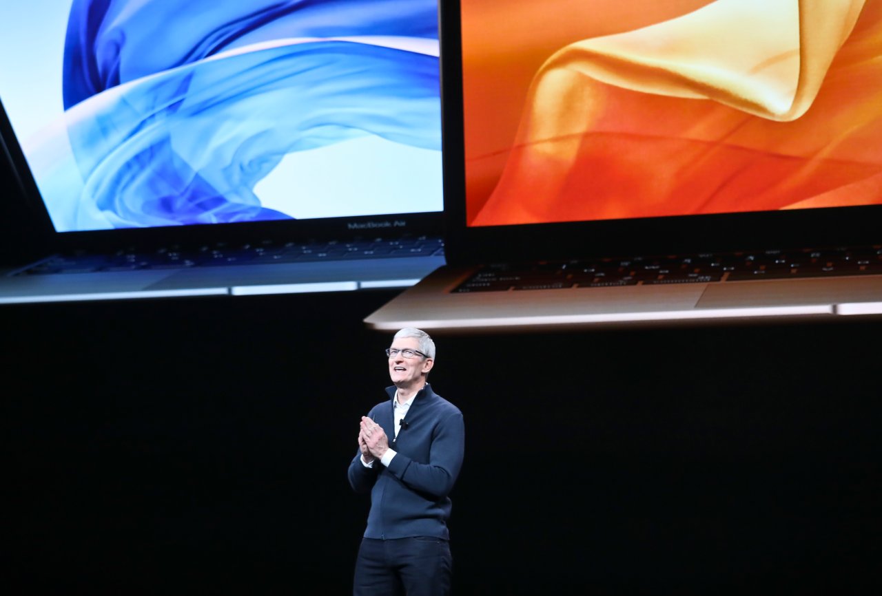 Tim Cook stellte in New York neben neuen iPads auch ein neues MacBook Air und einen neuen Mac mini vor. 