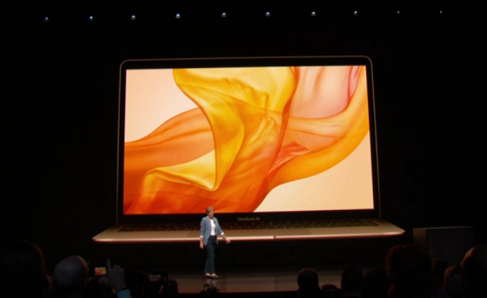 So sieht das neue MacBook Air aus. 