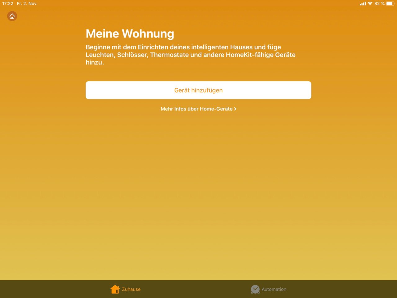 Die Home-App hilft euch dabei, Apple HomeKit einzurichten. 