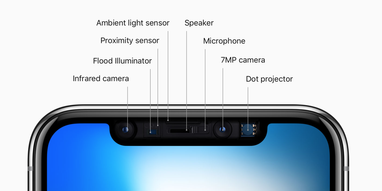 Apples iPhone X hat die Technik von Kinect implementiert.