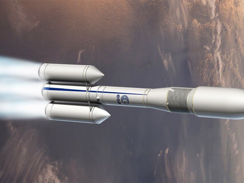 Illustration der Trägerrakete Ariane 6