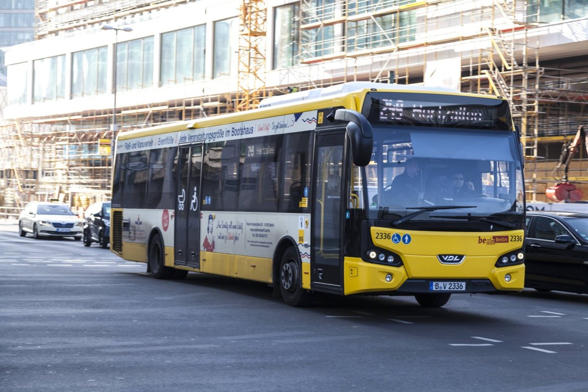 Bus der Berliner Verkehrsbetriebe (BVG)