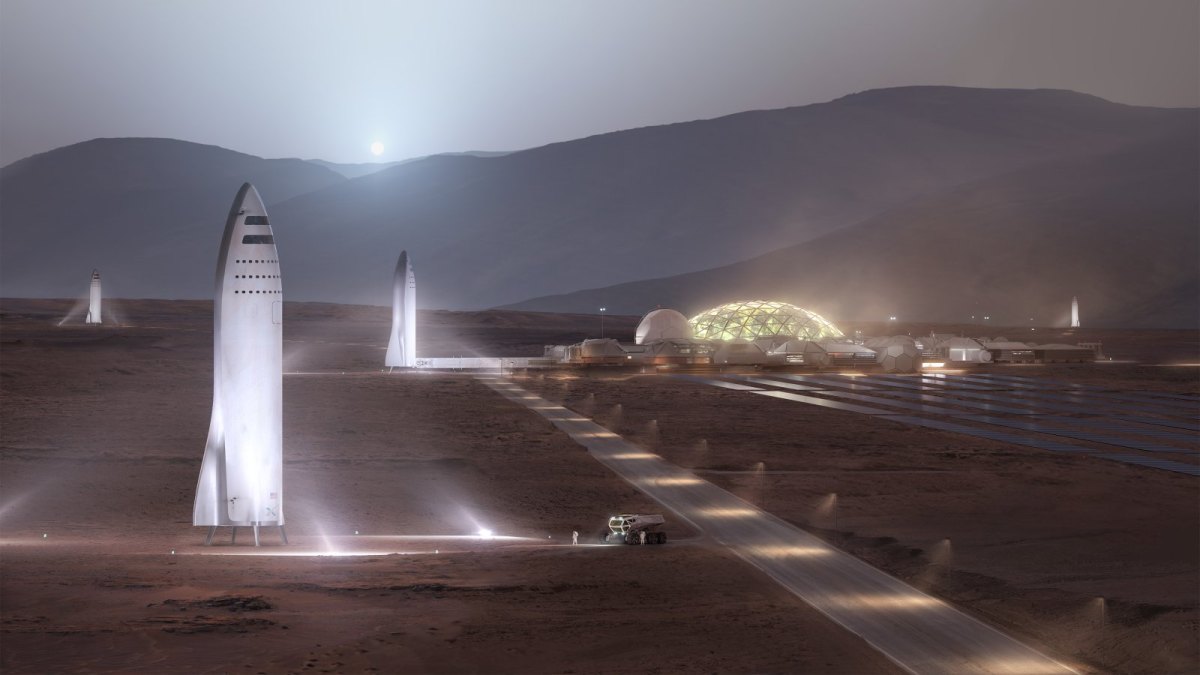 BFRs auf dem Mars