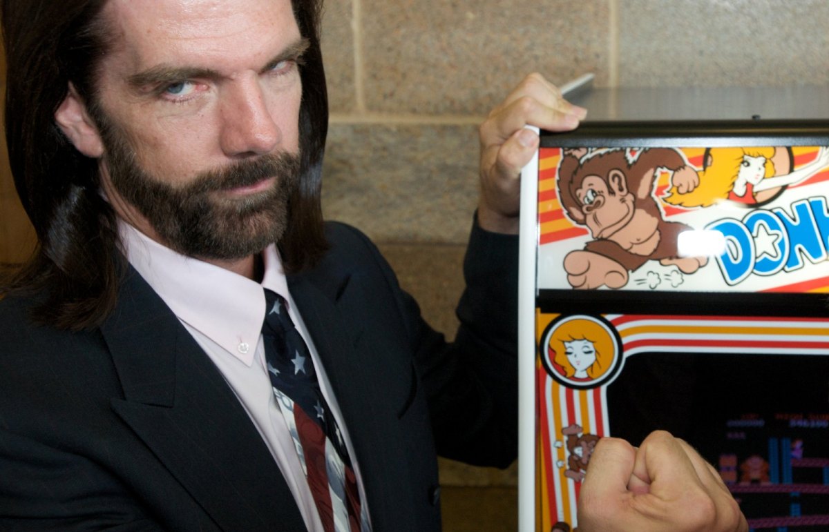 Billy Mitchell am Videospielautomaten