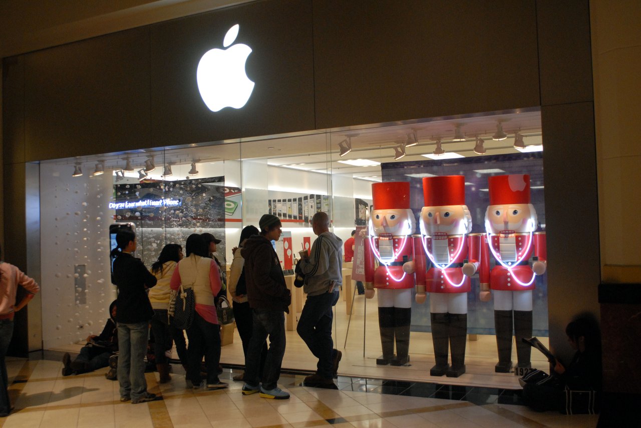 Auch bei Apple wird mit dem Black Friday traditionell das Weihnachtsgeschäft eröffnet.