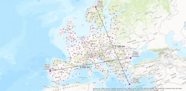 Die Bodennetzkarte der Telekom zeigt die geplanten LTE-Verbindungen.