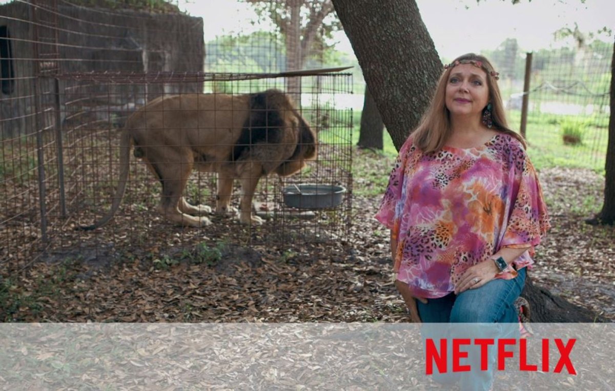 Carole Baskin in Tiger King auf Netflix