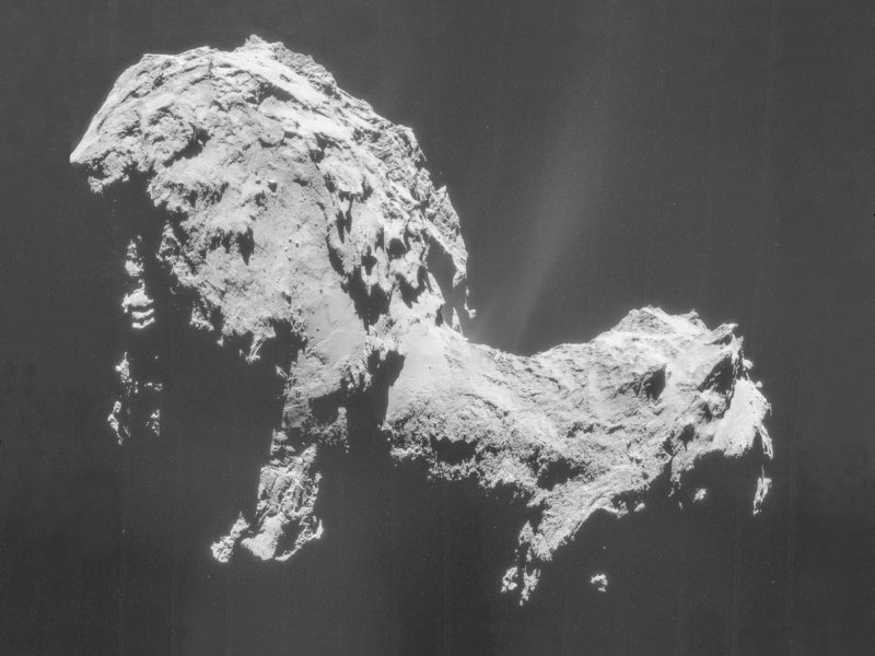 Der Komet Tschurjumow-Gerassimenko.