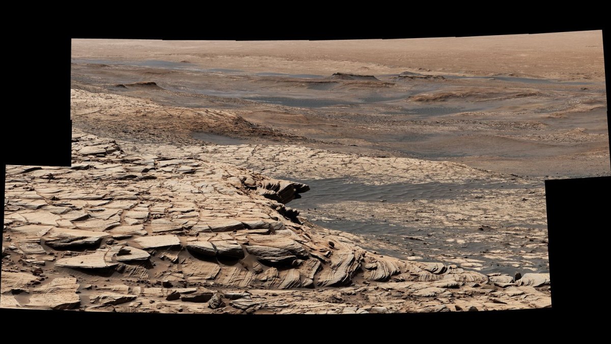 Bild des Curiosity Rover von der NASA auf dem Mars