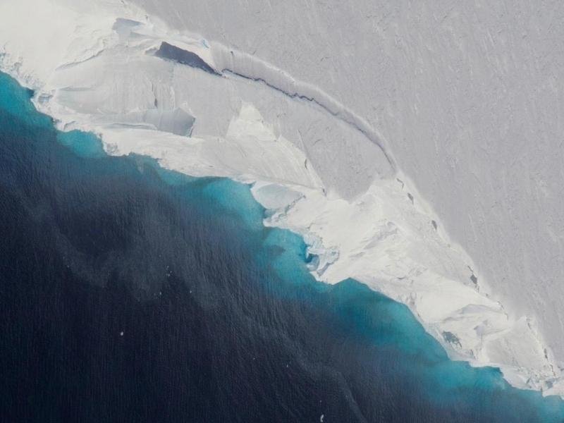 Forscher wissen immer mehr darüber, was unter Gletschern verborgen liegt (hier zu sehen: der Thwaites-Gletscher in der Westantarktis).