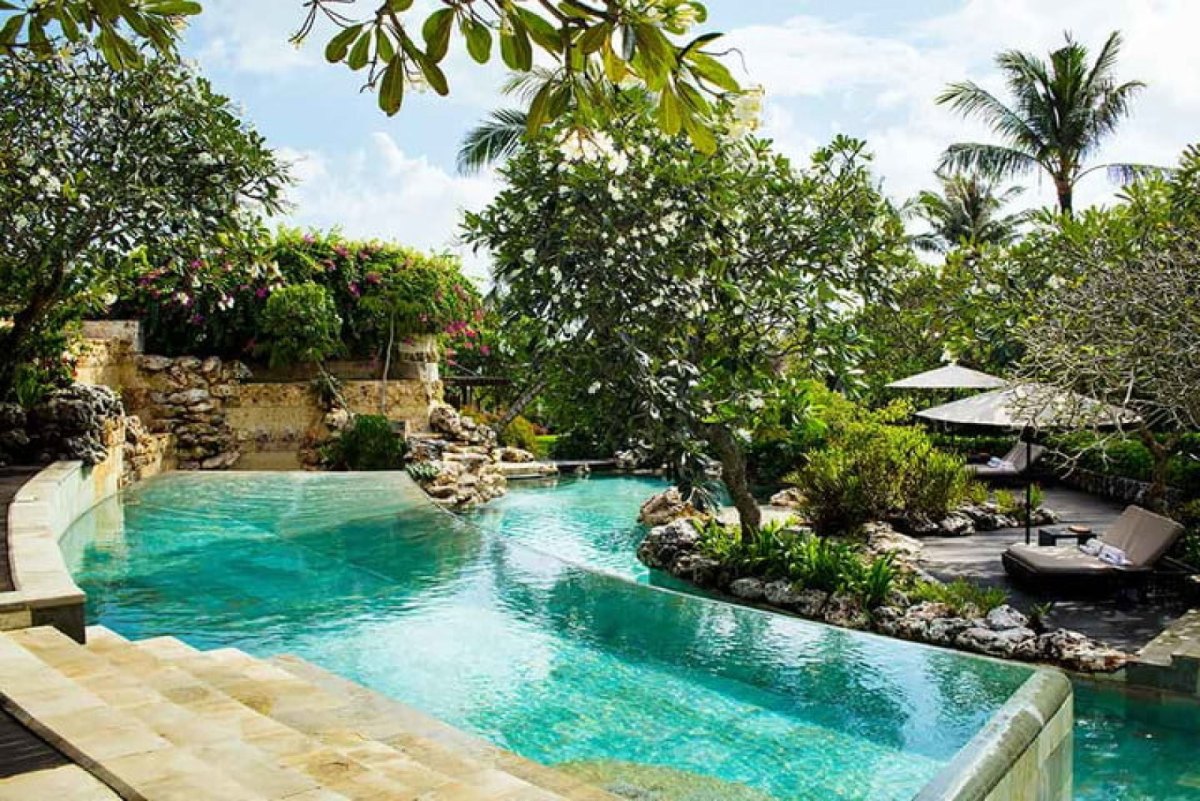 River Pool im Ayana Resort & Spa