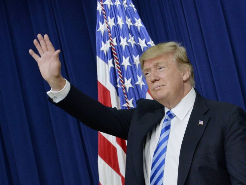 Ganz so falsch lag Trump dann doch nicht.