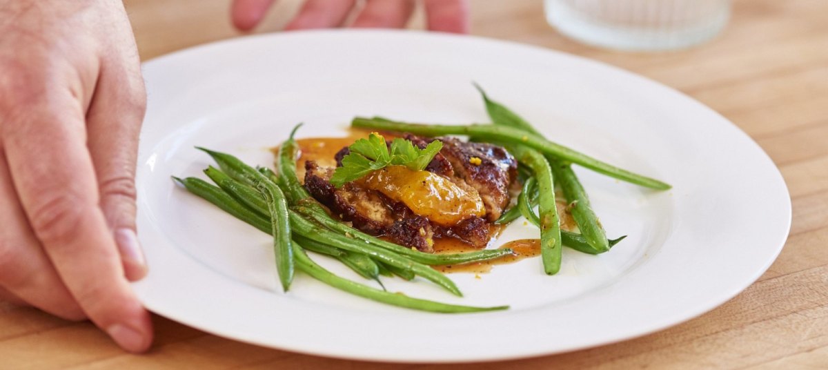 Ente à l'Orange
