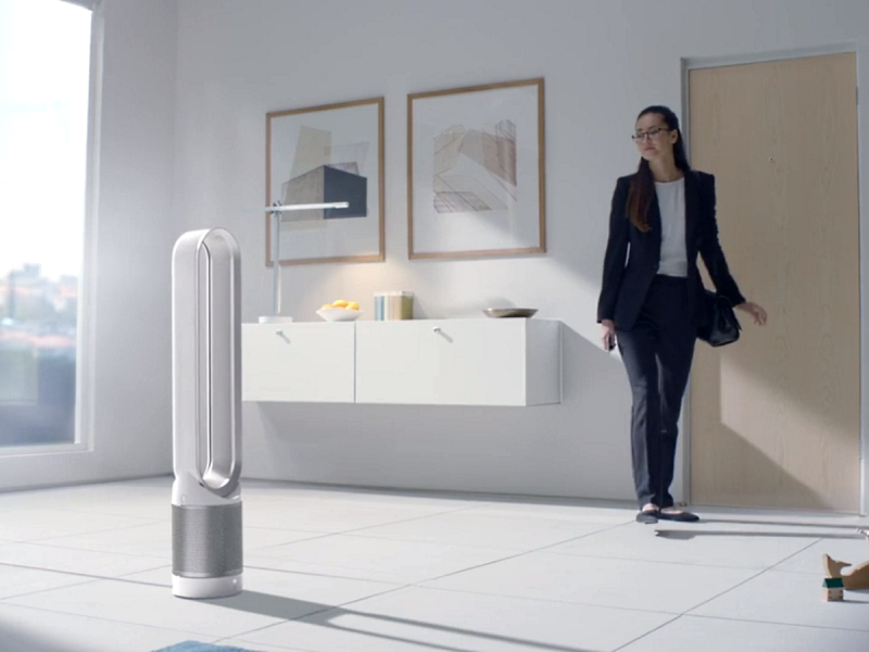 Dyson Luftreiniger Zuhause.