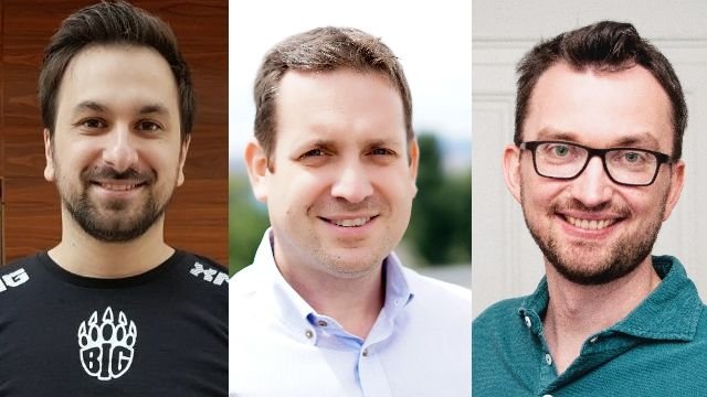 Von links nach rechts: Alexander Szymanczyk, Stefan Baloh, Thomas Schned