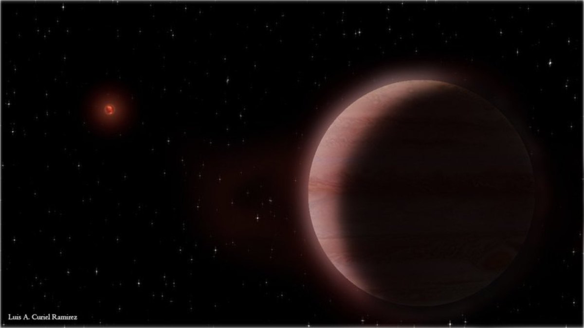 Exoplanet TVLM 513b