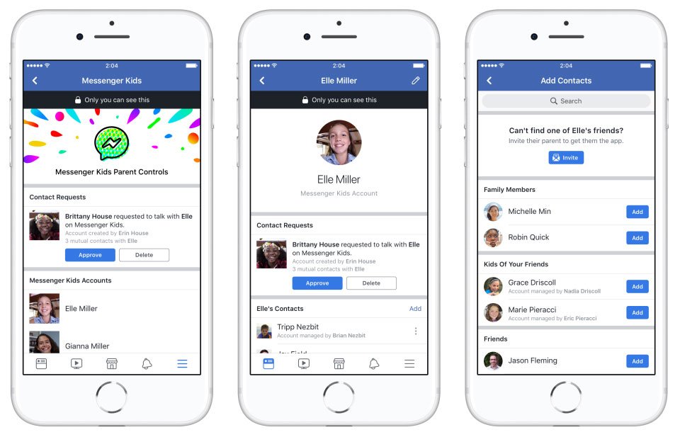 Facebook bringt die neue App Messenger Kids für sechs- bis zwölfjährige Kinder heraus.