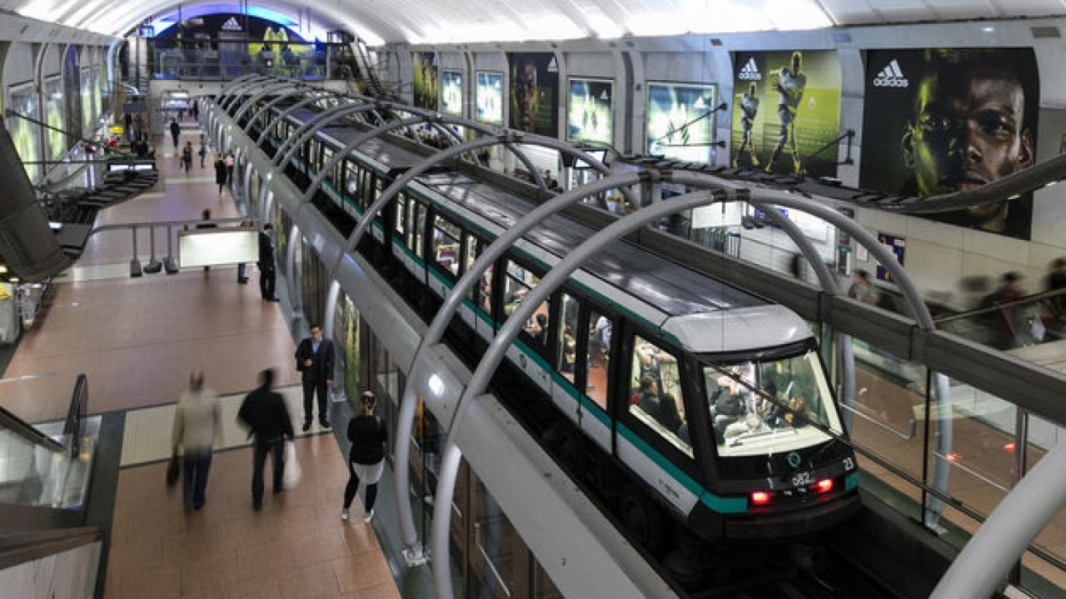 Die fahrerlose U-Bahn der Linie 1 in Paris stammt von Siemens.