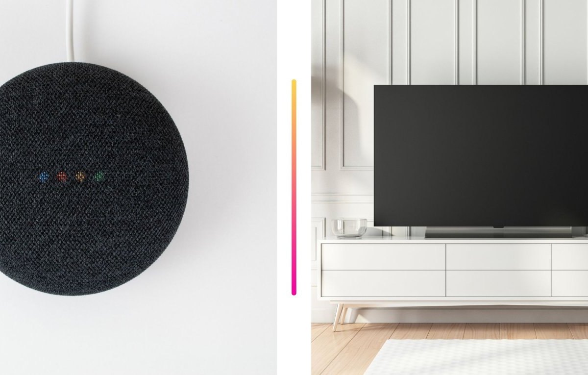 Google Home-Lautsprecher/Fernseher