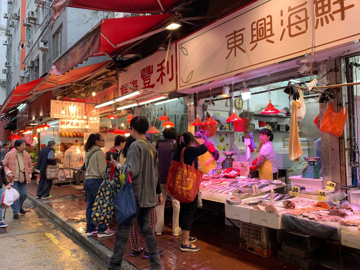 Fischmarkt Hong Kong