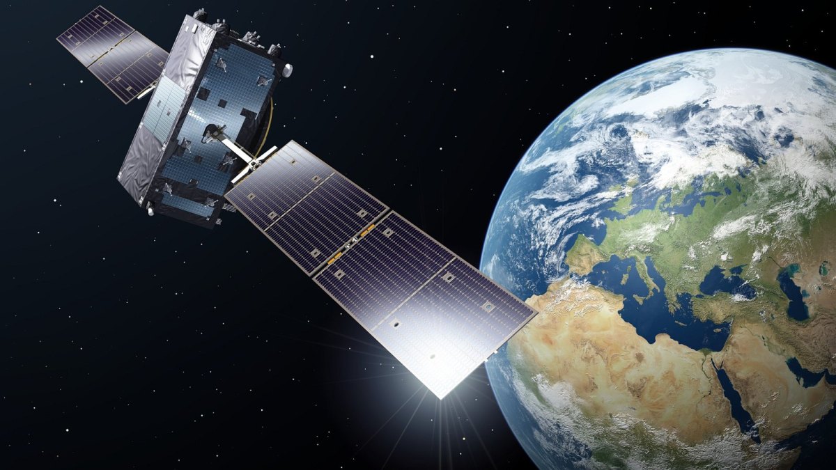 Galileo Satellit im Orbit