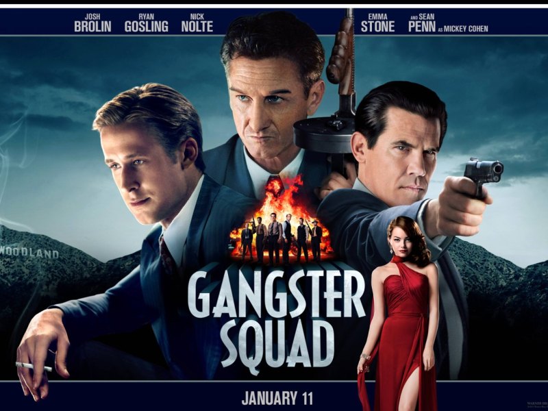 Gangster Squad wahre Geschichte Ryan Gosling Sean penn Josh Brolin Emma Stone