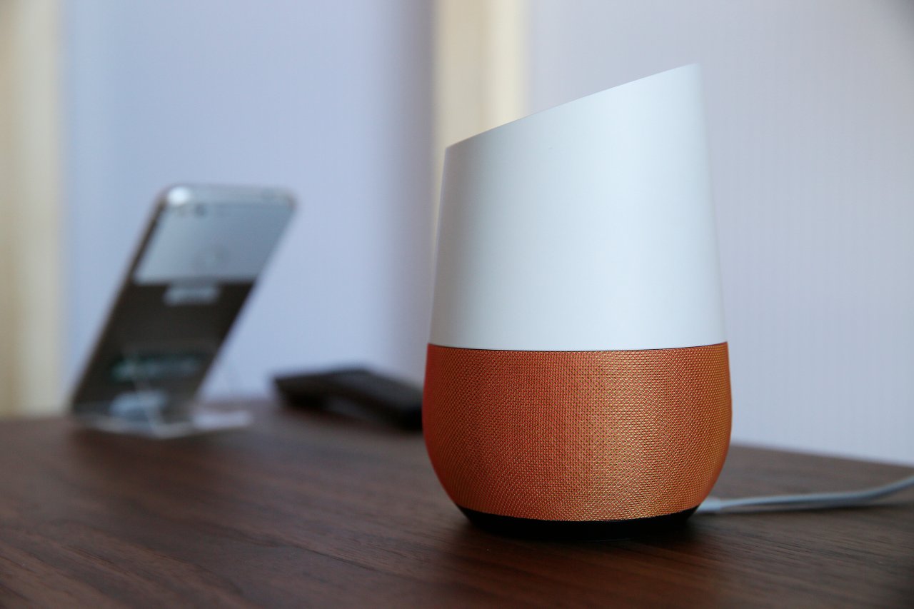 Auch in Googles smartem Lautsprecher Home ist der Google Assistant enthalten.