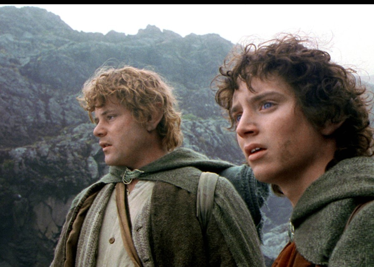 Frodo und Sam Herr der Ringe