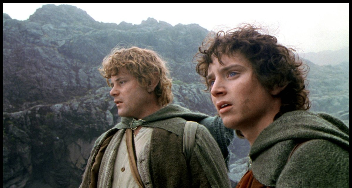 Frodo und Sam Herr der Ringe
