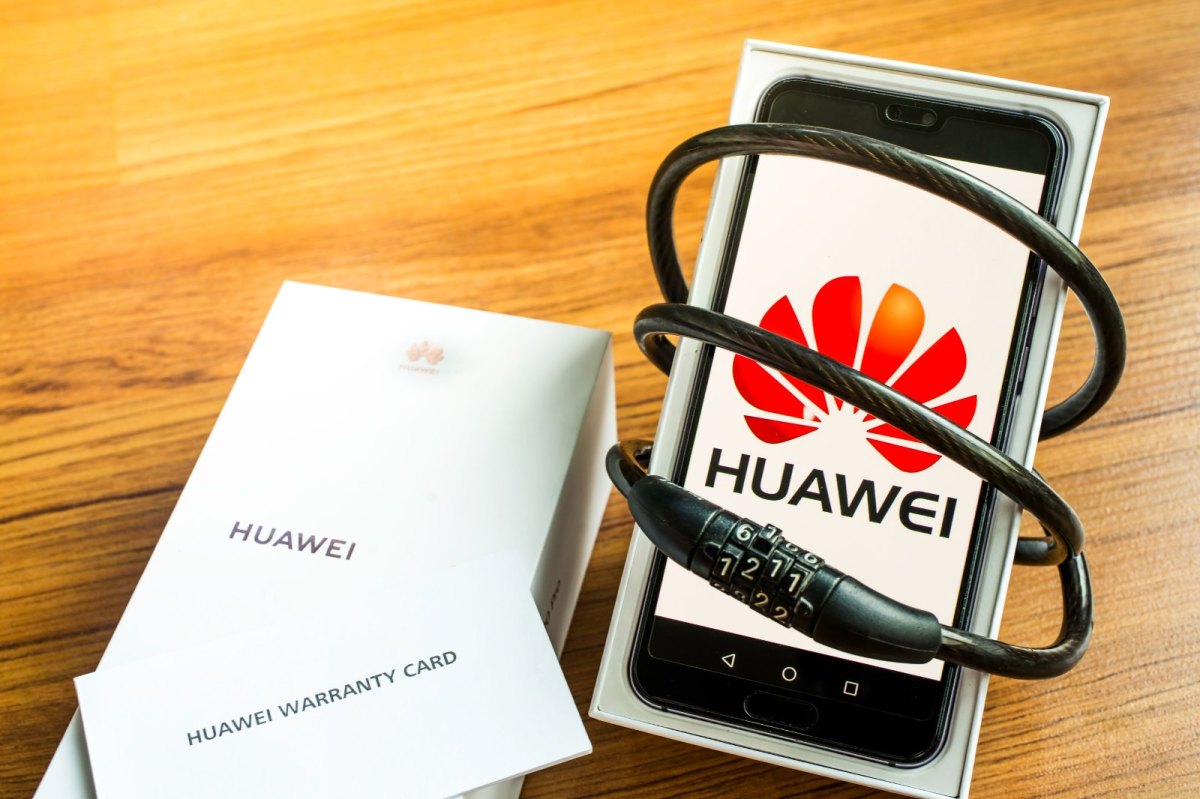 Huawei-Handy in Schloss gefangen