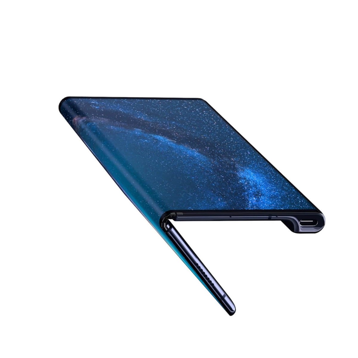 Bild des neuen fatbaren Smartphones von Huawei