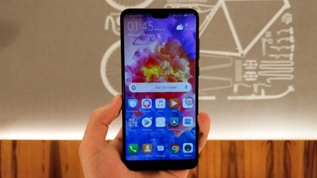 Das Huawei P20 Pro im futurezone-Hands-on