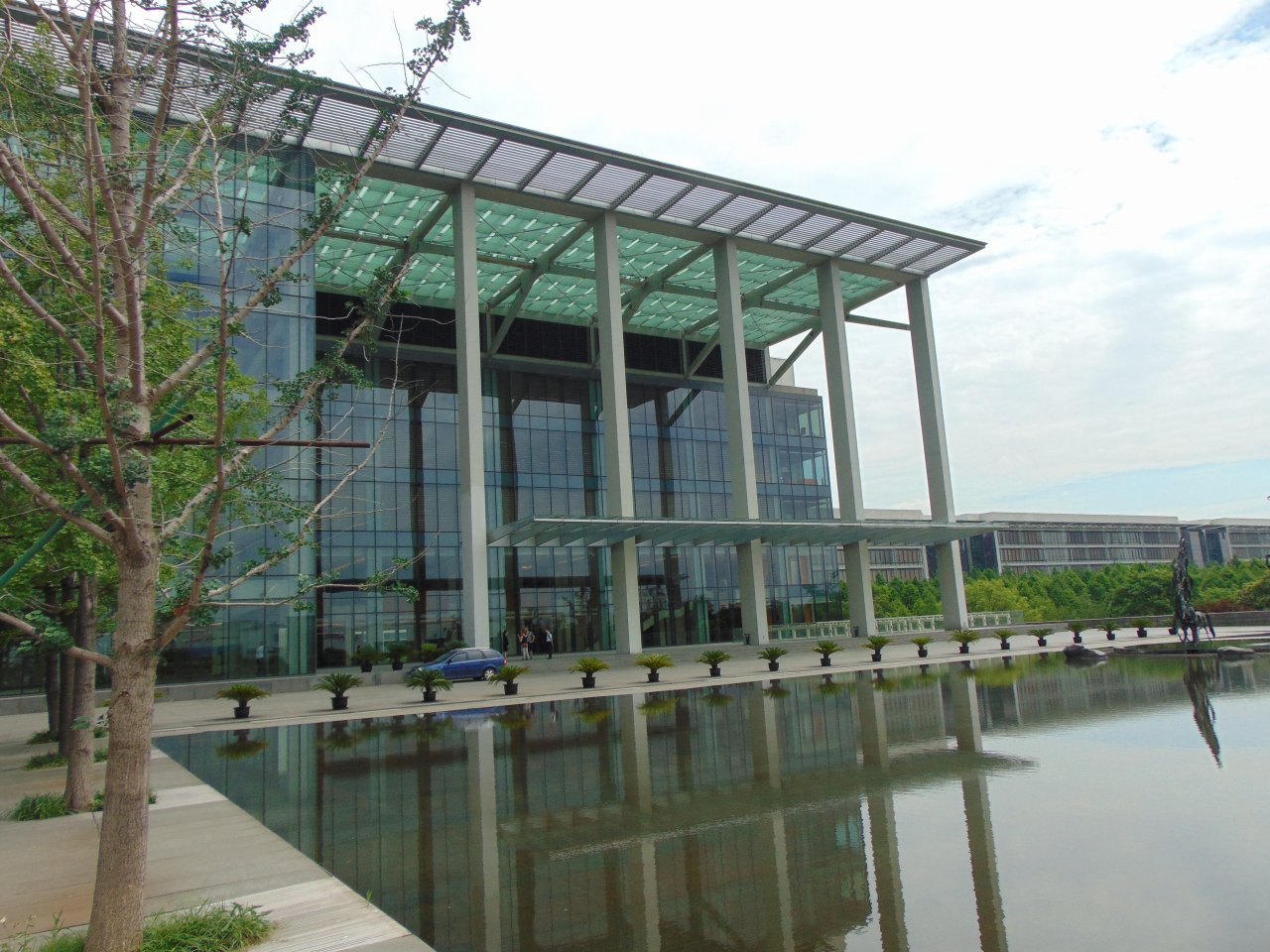 Und noch ein architektonisches Highlight: das R&D Center von Huawei in Shanghai