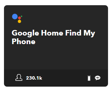 Mithilfe der Applets einen eigenen Befehl für Google Home erstellen.