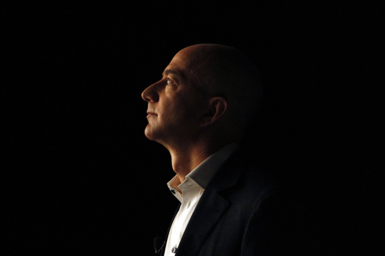 Jeff Bezos also wants Internet for everyone, with Blue Origin satellites from space.