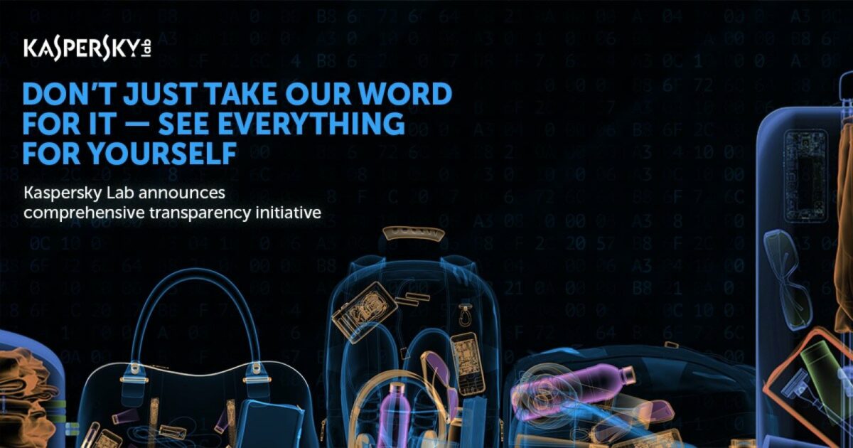 Kaspersky kündigt eine Transparenzinitiative an